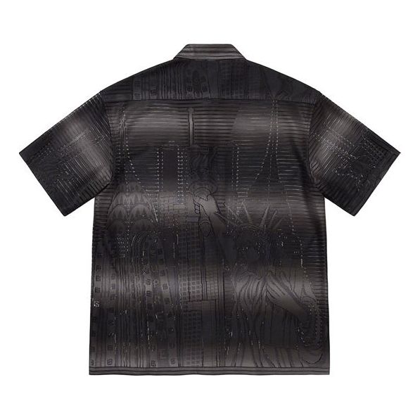 Supreme Liberty Lace S/S Shirt 'Black Grey' SUP-SS21-853