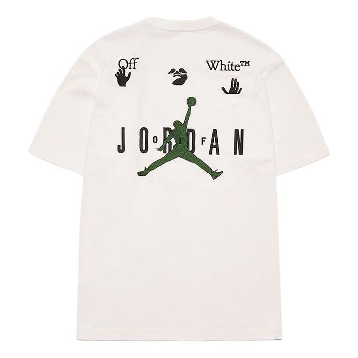 Air Jordan x Off-White MJ T-Shirt 'White Black' DM0061-051