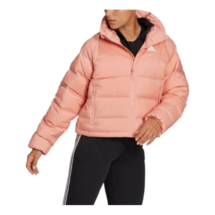 (WMNS) adidas Helionic Relaxed Fit Down Jacket Asia Sizing 'Pink' GT9232