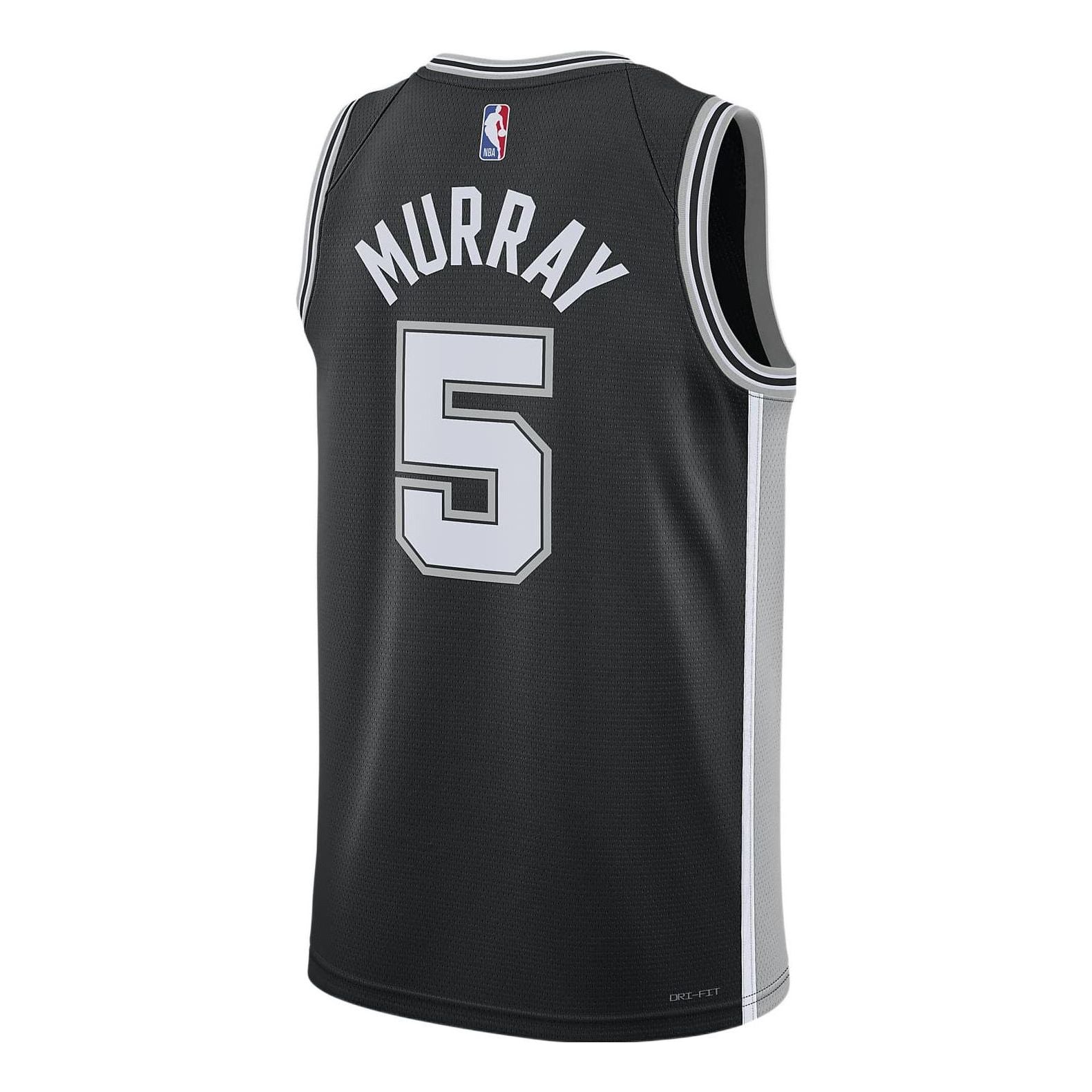 Nike x NBA San Antonio Spurs Dri-Fit Icon Edition Jersey 'Dejounte Murray 5' DN2022-010