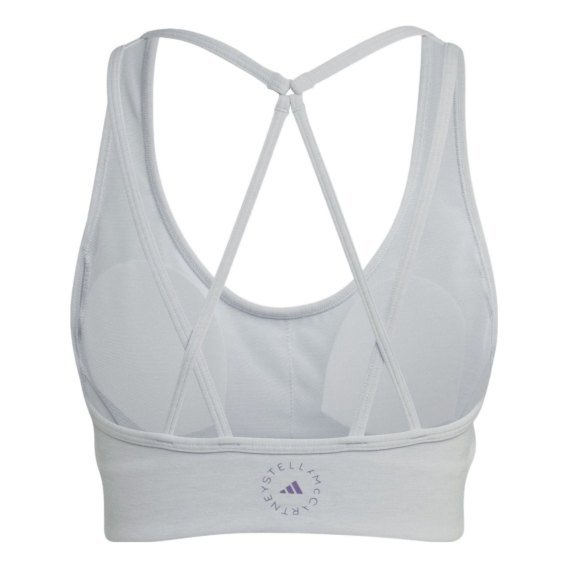 (WMNS) adidas by Stella McCartney TrueStrength Medium-Support Bra Asia Sizing 'White' HI6019