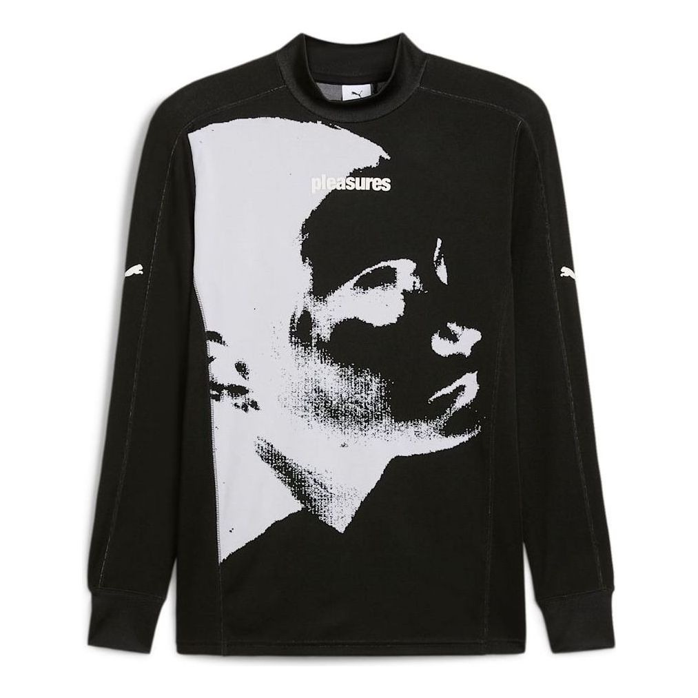 PUMA x Pleasures Long Sleeve T-shirt 'Black' 624097-01