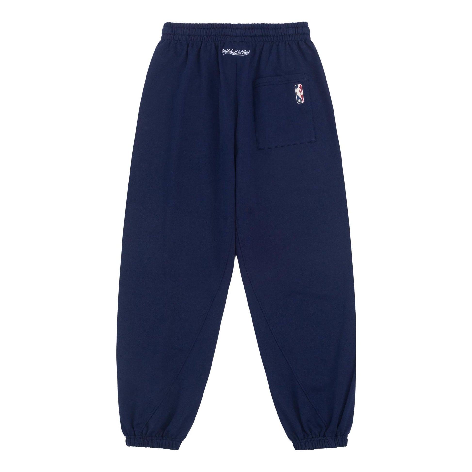 Mitchell & Ness x NBA Golden State Warriors Sweatpants 'Navy' MNJYFWSP23091002