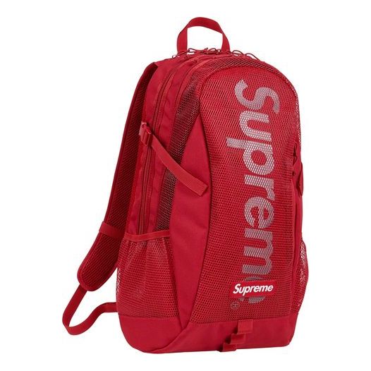 Supreme Backpack 'Red White' SUP-SS20-011