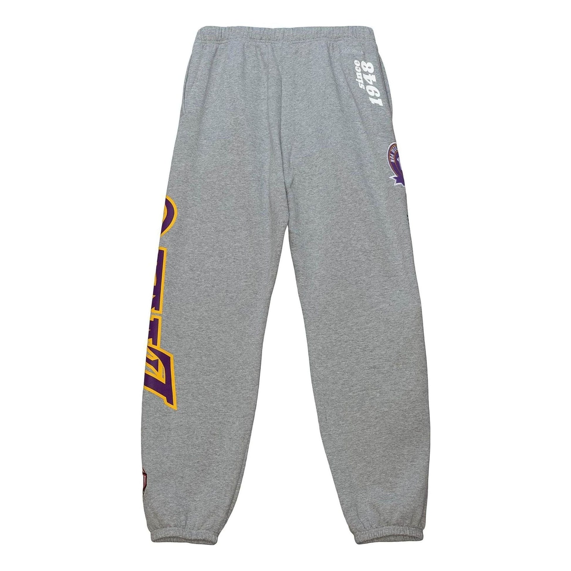 Mitchell & Ness x NBA Fleece Pant 'LAL' PSWP4850-LALYYPPPGYHT