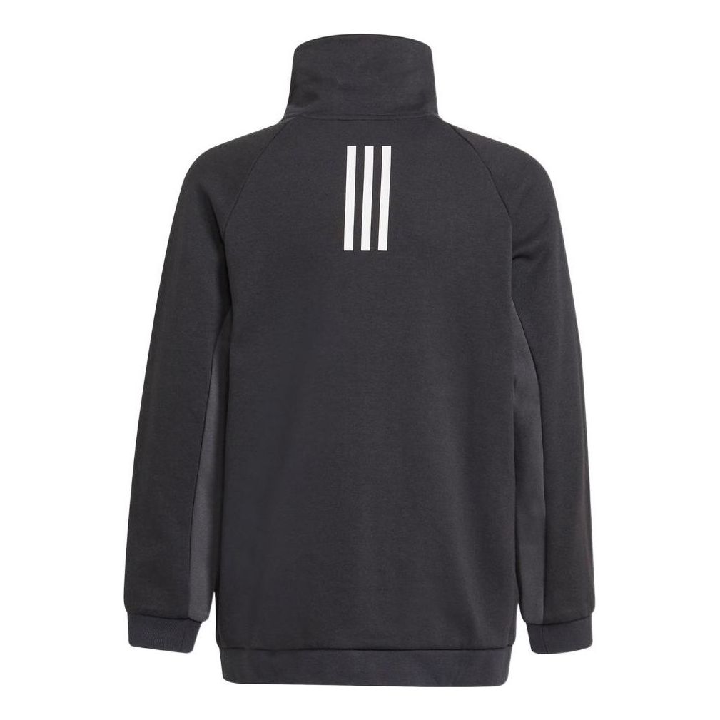 adidas XFG Cover Up Sweatshirt Asia Sizing 'Black White' GU4318