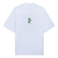Li-Ning Graphic Loose Fit T-shirt 'White' AHSS637-2