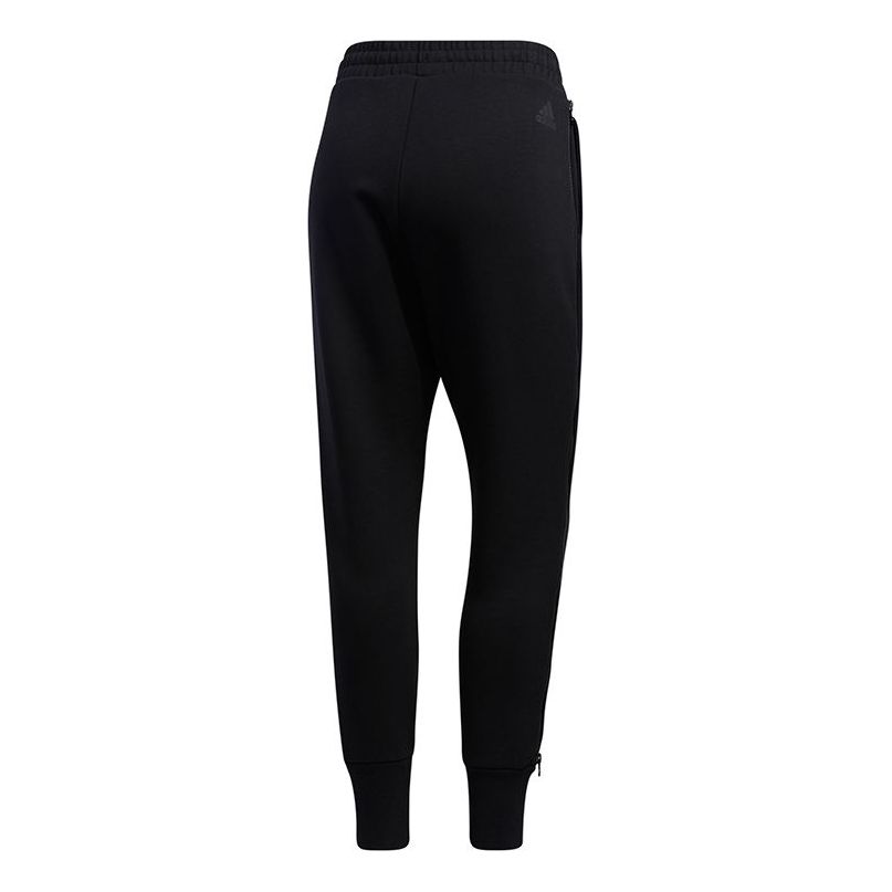 (WMNS) adidas Urban Knitted Pants Asia Sizing 'Black' GM1452