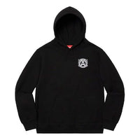 Supreme Anti Hooded Sweatshirt 'Black White' SUP-FW20-344