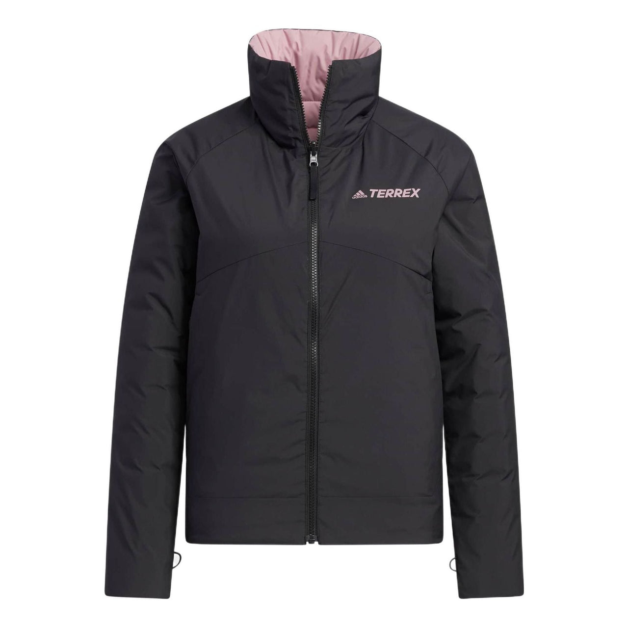 (WMNS) adidas Long Down Jacket Asia Sizing 'Pink' HN1999