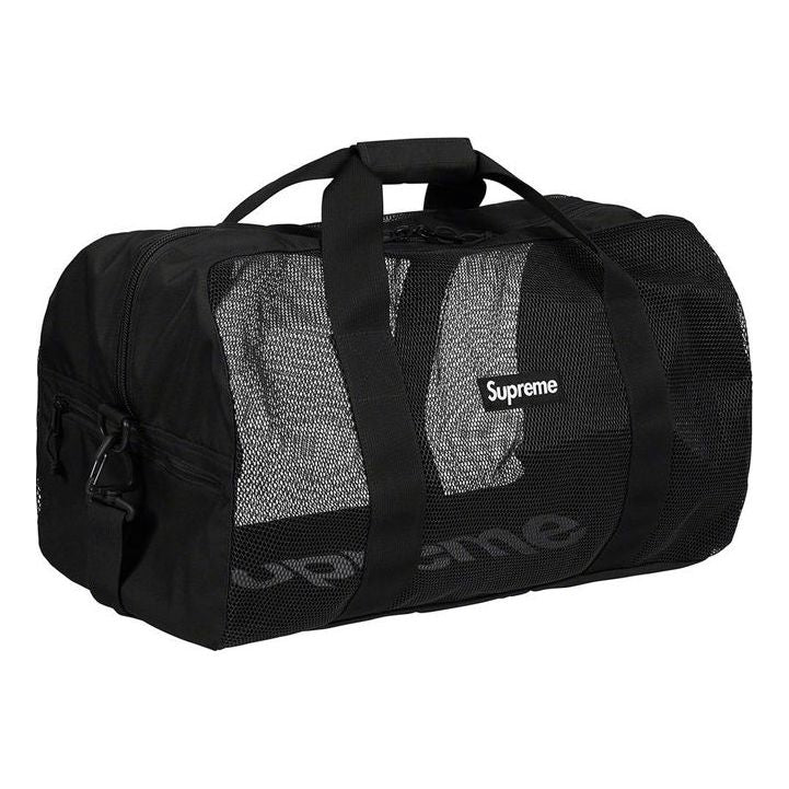 Supreme Big Duffle Bag 'Black White' SUP-SS20-082