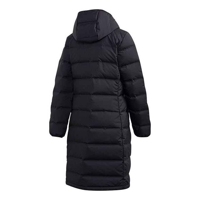 (WMNS) adidas Helionic Down Parka Jacket Asia Sizing 'Black' FT2574