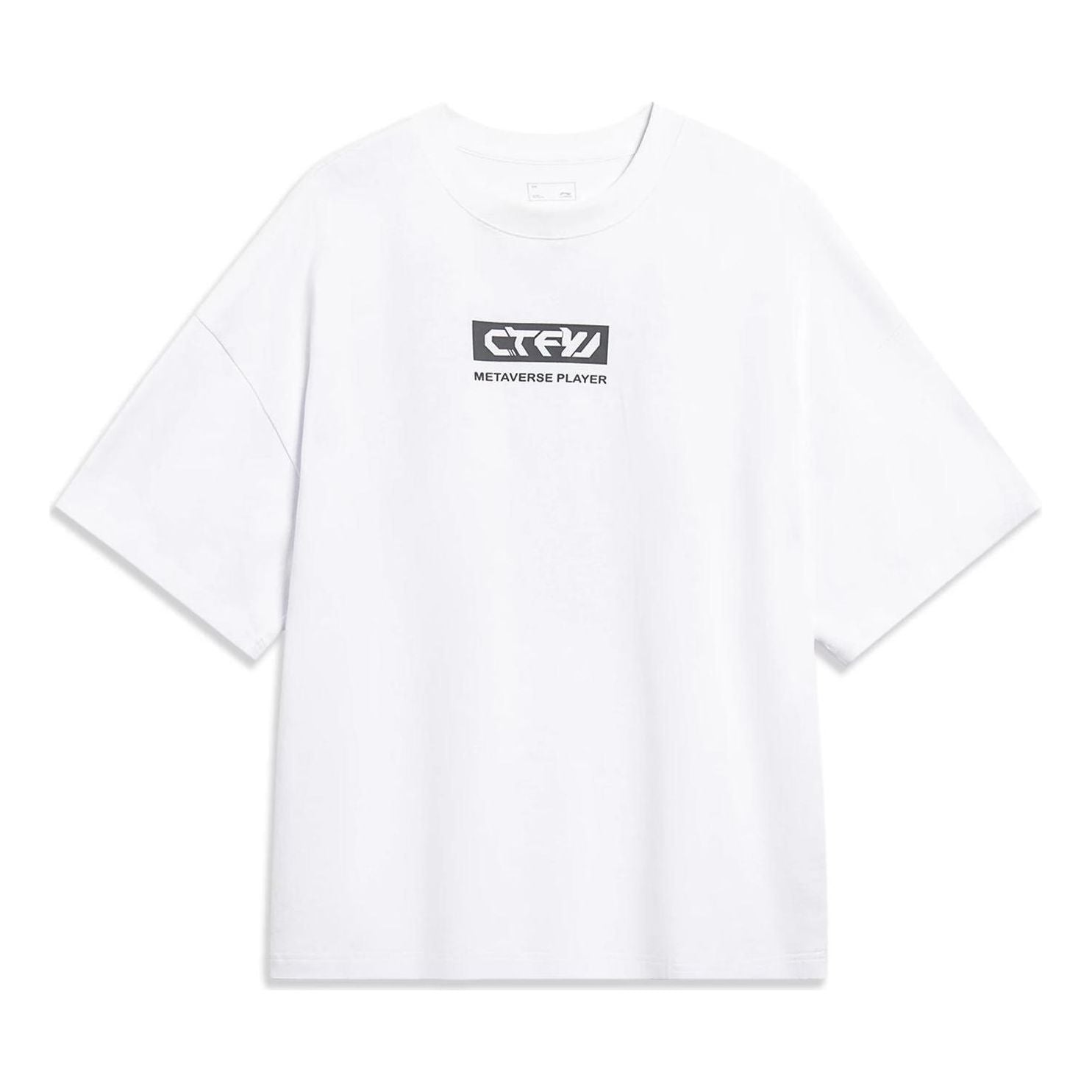 Li-Ning Counterflow Graphic T-shirt 'White' AHST599-2