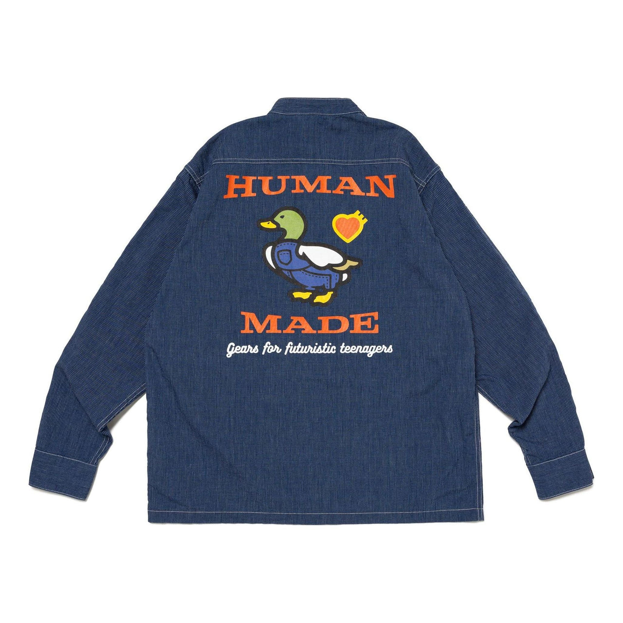 HUMAN MADE Denim Coverall Jacket 'Indigo' HM26SH007