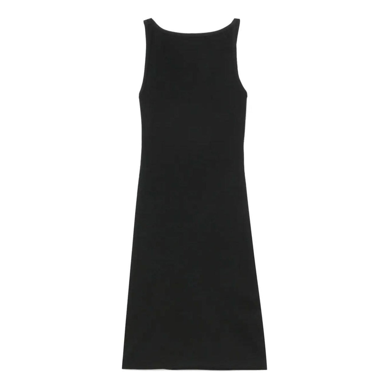 (WMNS) Off-White Off Stamp Rib Basic Tank Dress 'Black White' OWDB304C99JER0021001