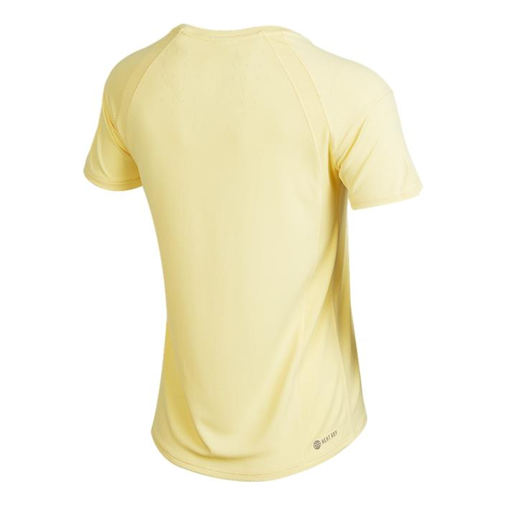 (WMNS) adidas WTR Heat.Rdy T-Shirt Asia Sizing 'Yellow' HR8362