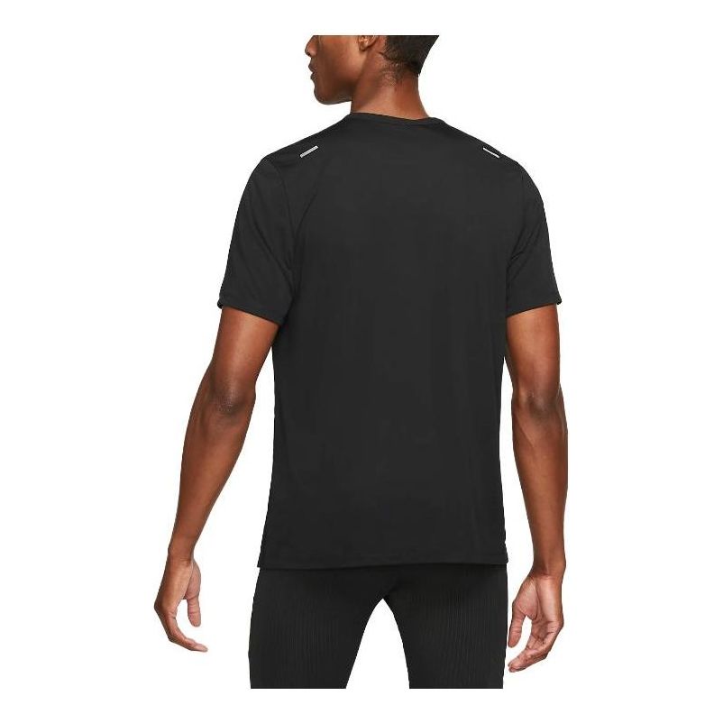 Nike Dri-FIT Rise 365 Short-Sleeve Running T-Shirt 'Black' CZ9184-013