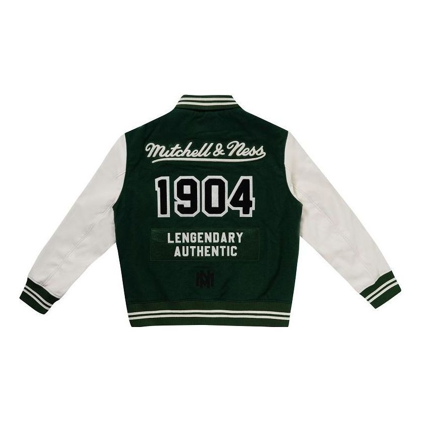 Mitchell & Ness Baseball Varsity Jacket 'Green' MNSYAWTOJT021-GRN