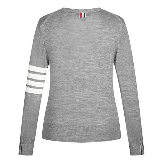 (WMNS) THOM BROWNE Cardigan 'Gray' FKC334A-Y1014-055