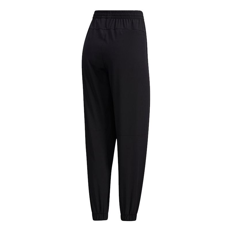 (WMNS) adidas Woven Pants Asia Sizing 'Black' GL5615