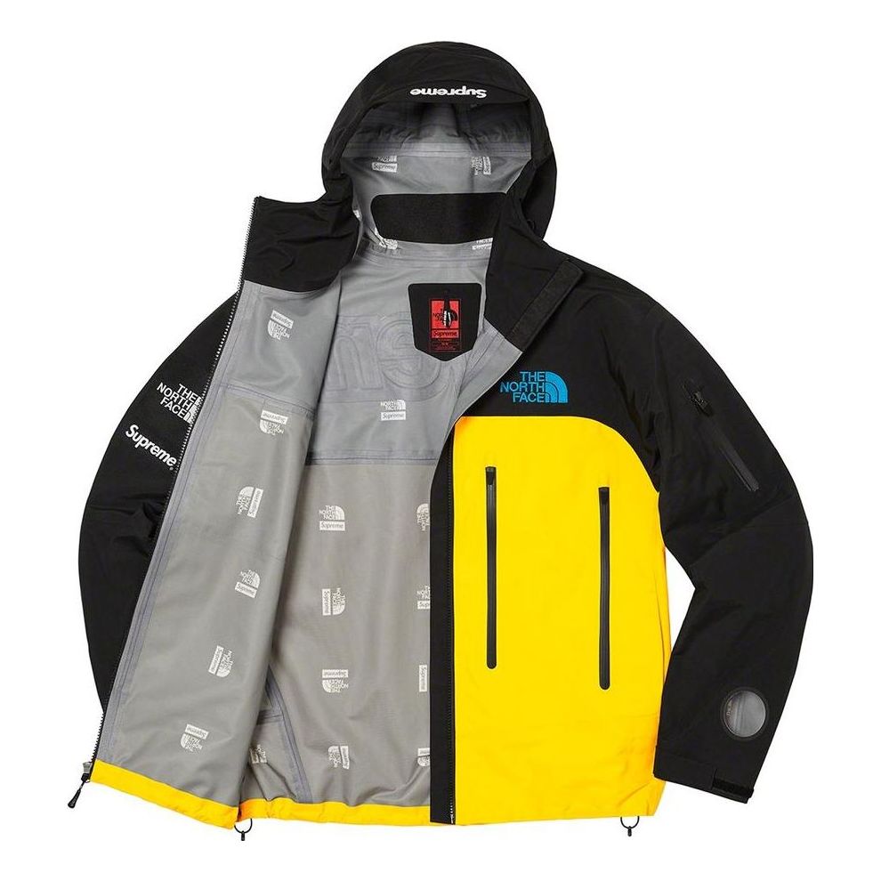 Supreme x The North Face Taped Seam Shell Jacket 'Yellow Black Blue' SUP-FW22-758