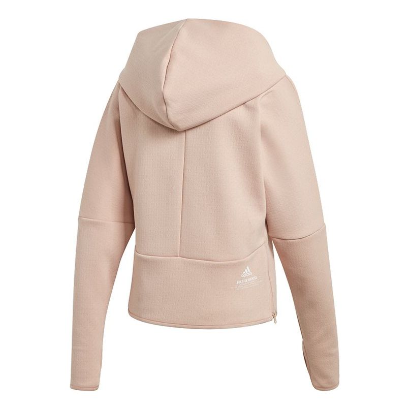 (WMNS) adidas Z.N.E Hooded Jacket Asia Sizing 'Pink' GN6739