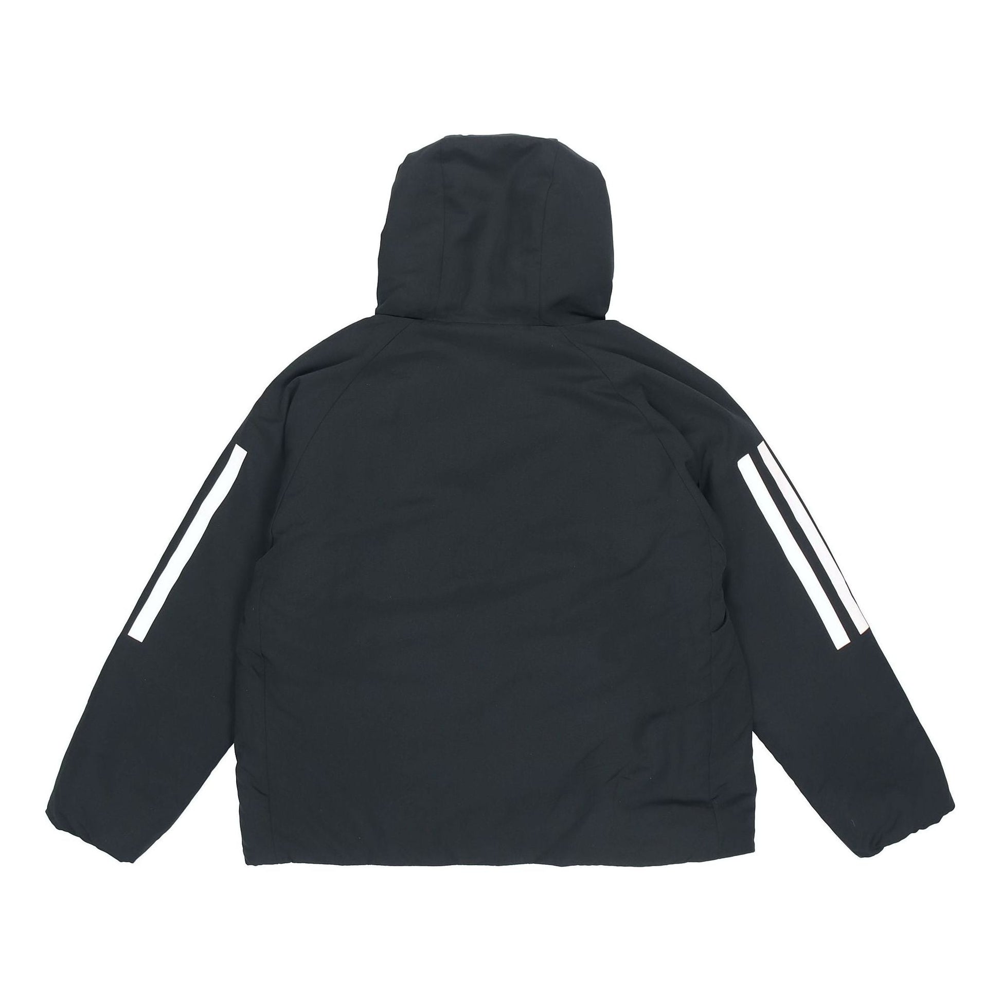 (WMNS) adidas BTS 3-Stripes Hooded Winter Jacket Asia Sizing 'Black' DZ1518