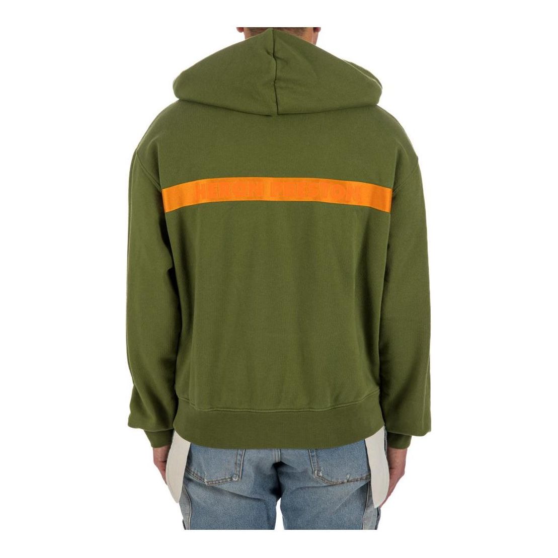 HERON PRESTON Hoodie 'Green' HMBB017S22JER0095510