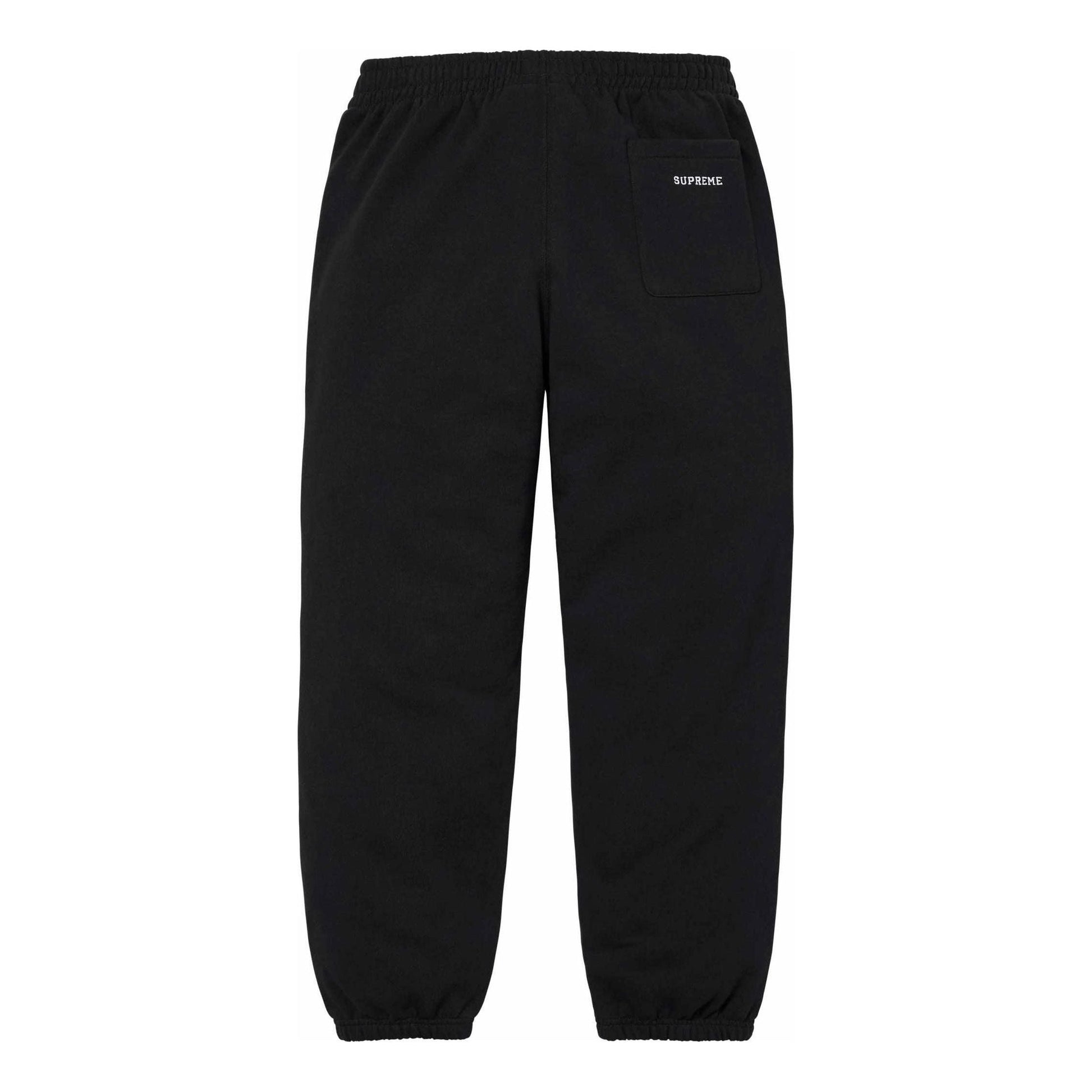 Supreme S Sweatpants 'Black White' SUP-SS24-083