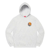 Supreme Embryo Hooded Sweatshirt 'Grey Orange' SUP-SS20-698