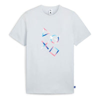 PUMA x PlayStation Graphic T-shirt 'Silver Mist' 624676-42
