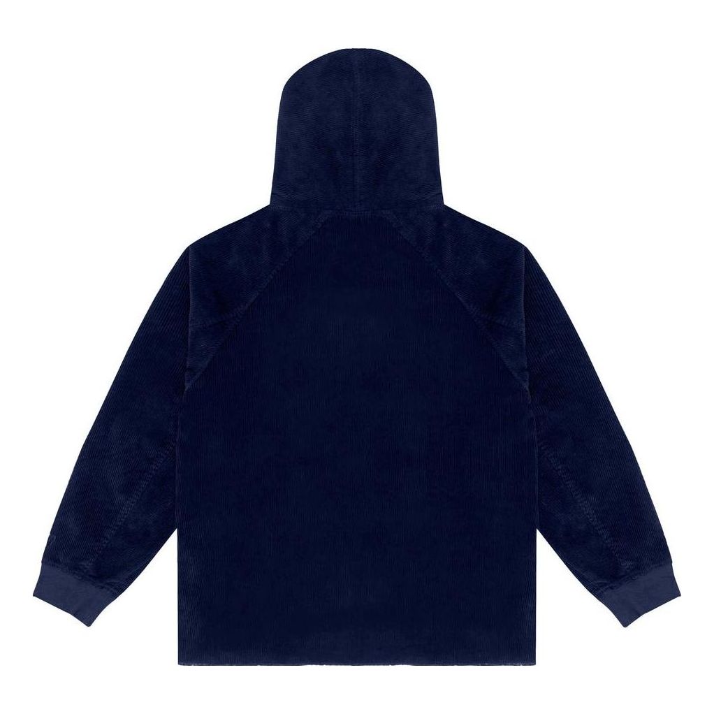 Drew House Corduroy Hoodie 'Dark Navy' DR-FW22-1231