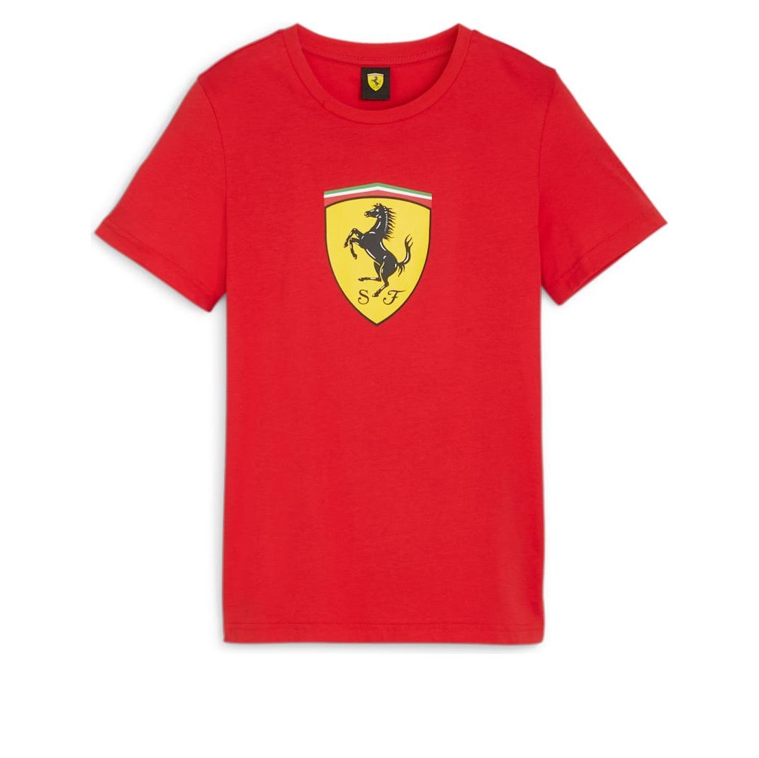 (GS) PUMA Scuderia Ferrari Race T-shirt 'Rosso Corsa' 623822-02
