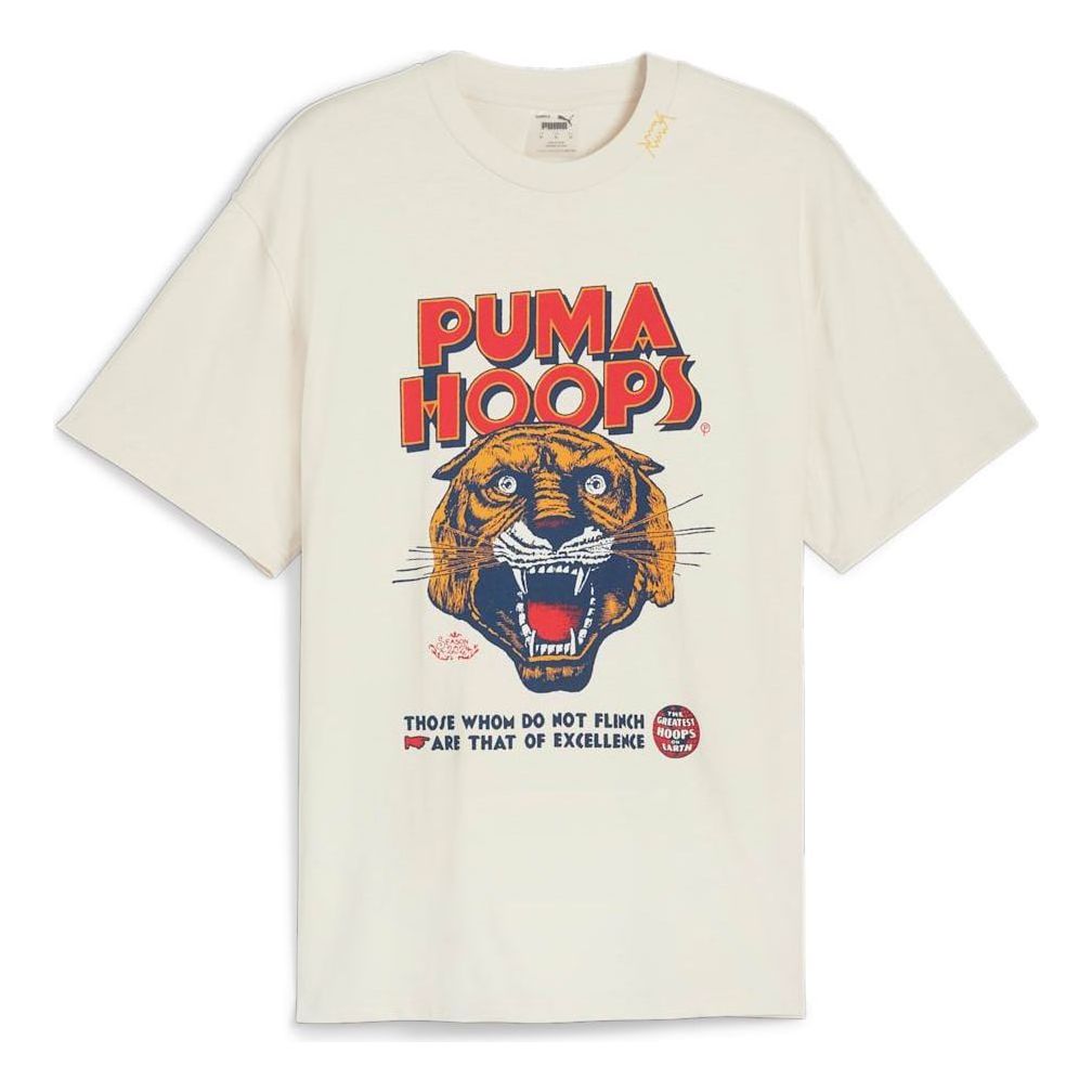 PUMA Hoops Showtime T-shirt 'Alpine Snow' 624737-01