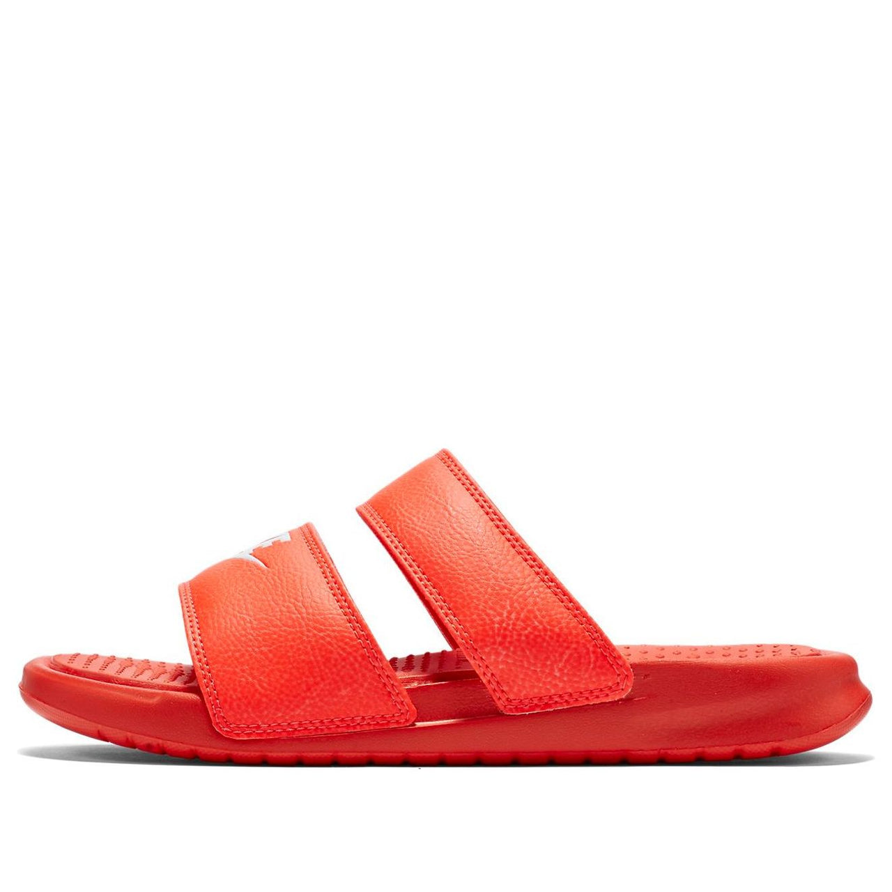 (WMNS) Nike Benassi Duo Ultra 'Bright Crimson White' 819717-600
