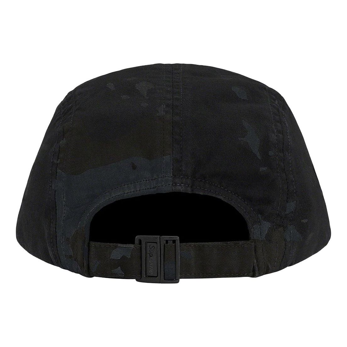 Supreme Overdyed Camo Camp Cap 'Black White' SUP-SS21-562