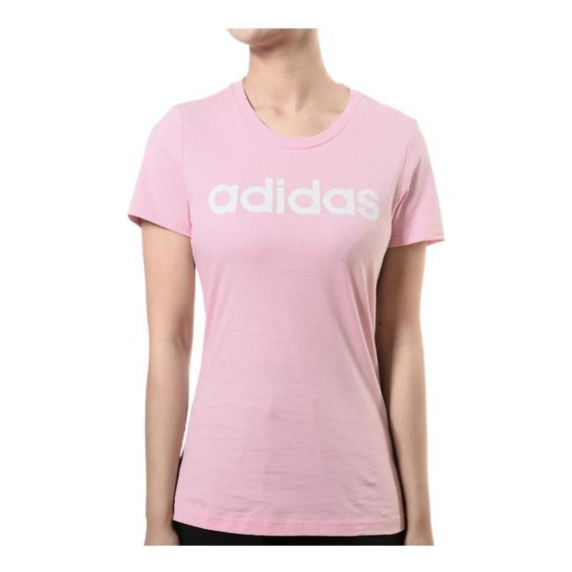 (WMNS) adidas City Escape T-Shirt Asia Sizing 'Pink White' DW7945
