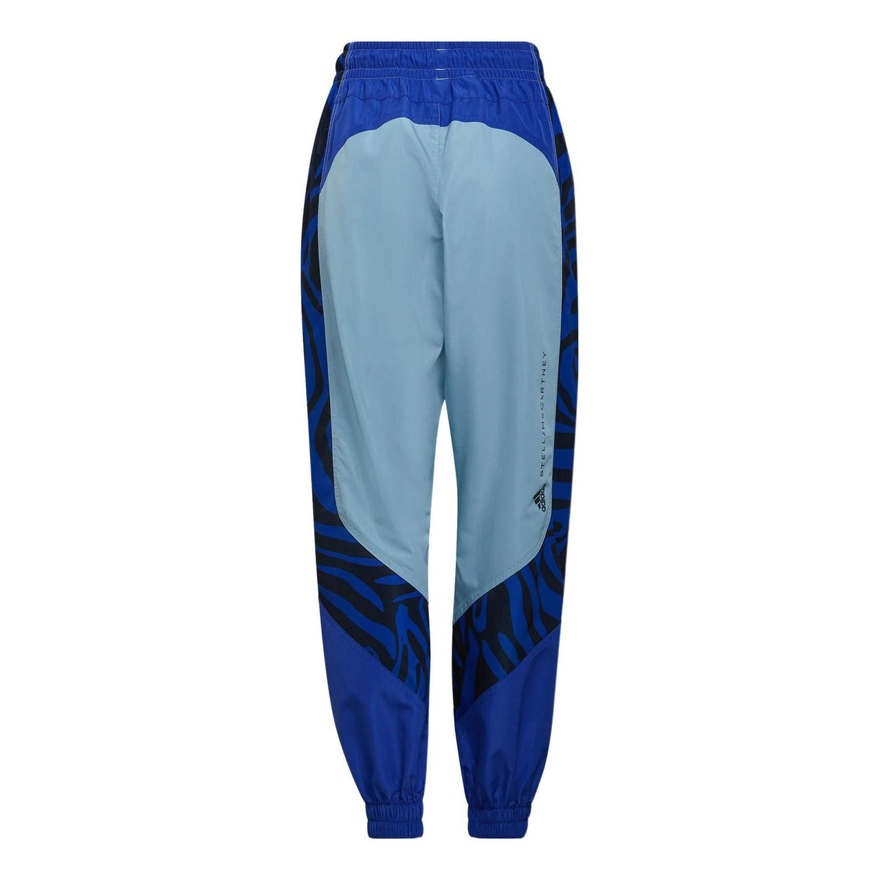 (WMNS) adidas by Stella McCartney Printed Woven Track Pants Asia Sizing 'Blue' HA8969