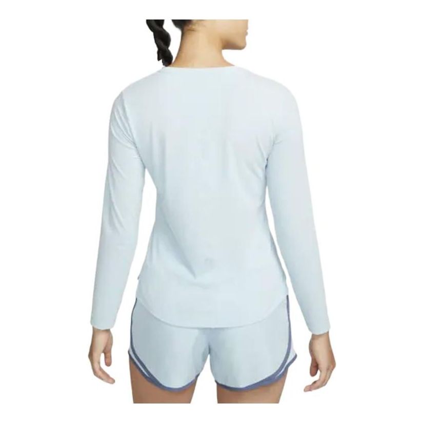 (WMNS) Nike One Luxe Long Sleeve T-Shirt 'Teal' DD0621-442