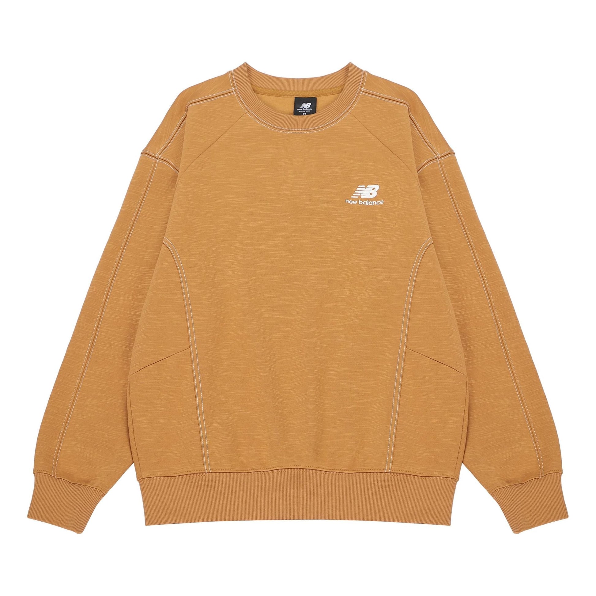 New Balance Sweatshirt Asia Sizing 'Orange' AMT23304-RIL