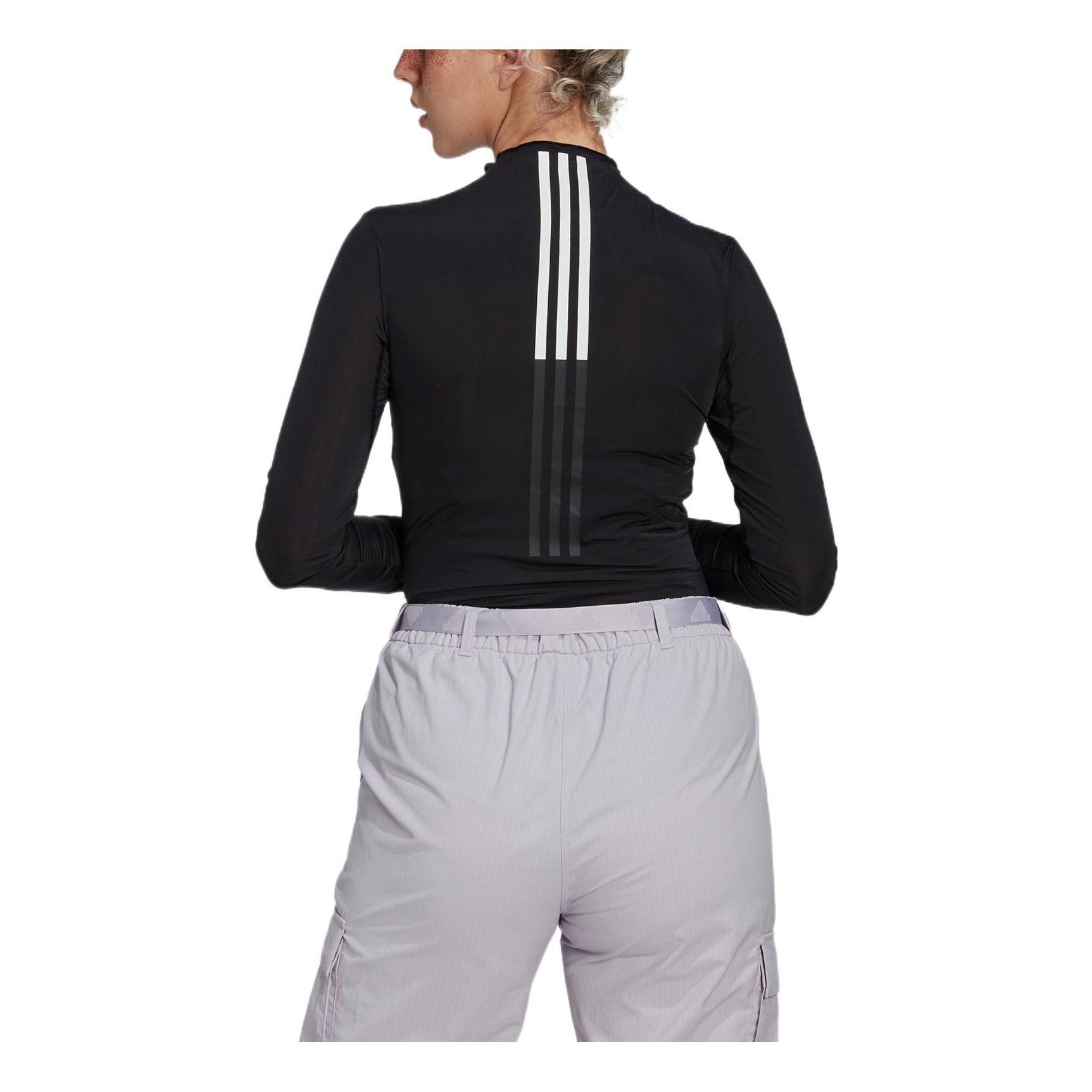 (WMNS) adidas Long Sleeve T-Shirt Asia Sizing 'Black' HM2838