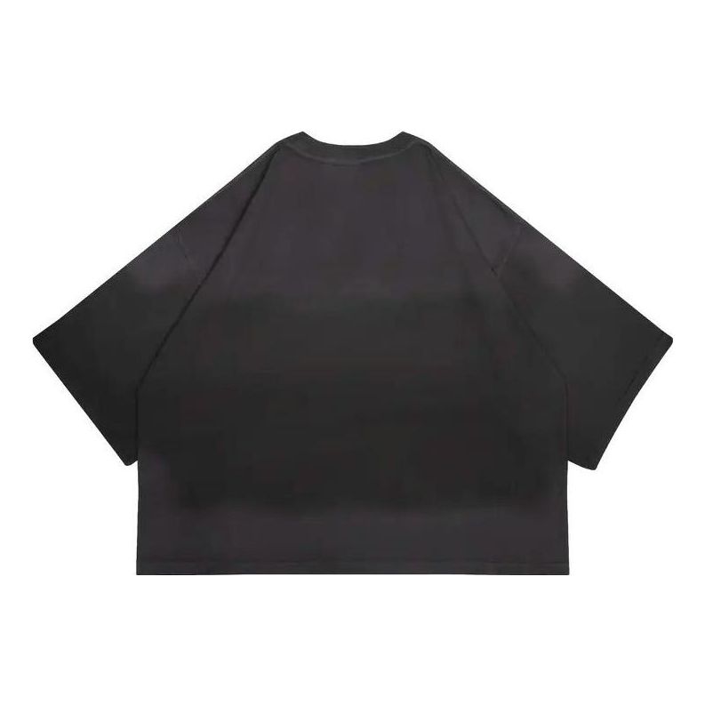 Drew House Scribble Boxy T-shirt 'Faded Black' DR-FW22-108