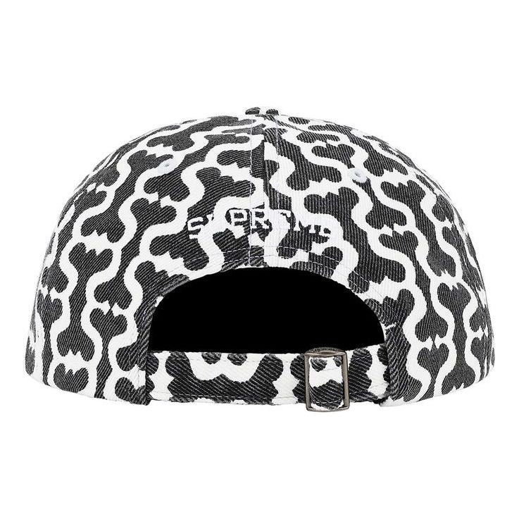 Supreme Monogram S Logo 6-Panel 'Black White' SUP-SS21-861