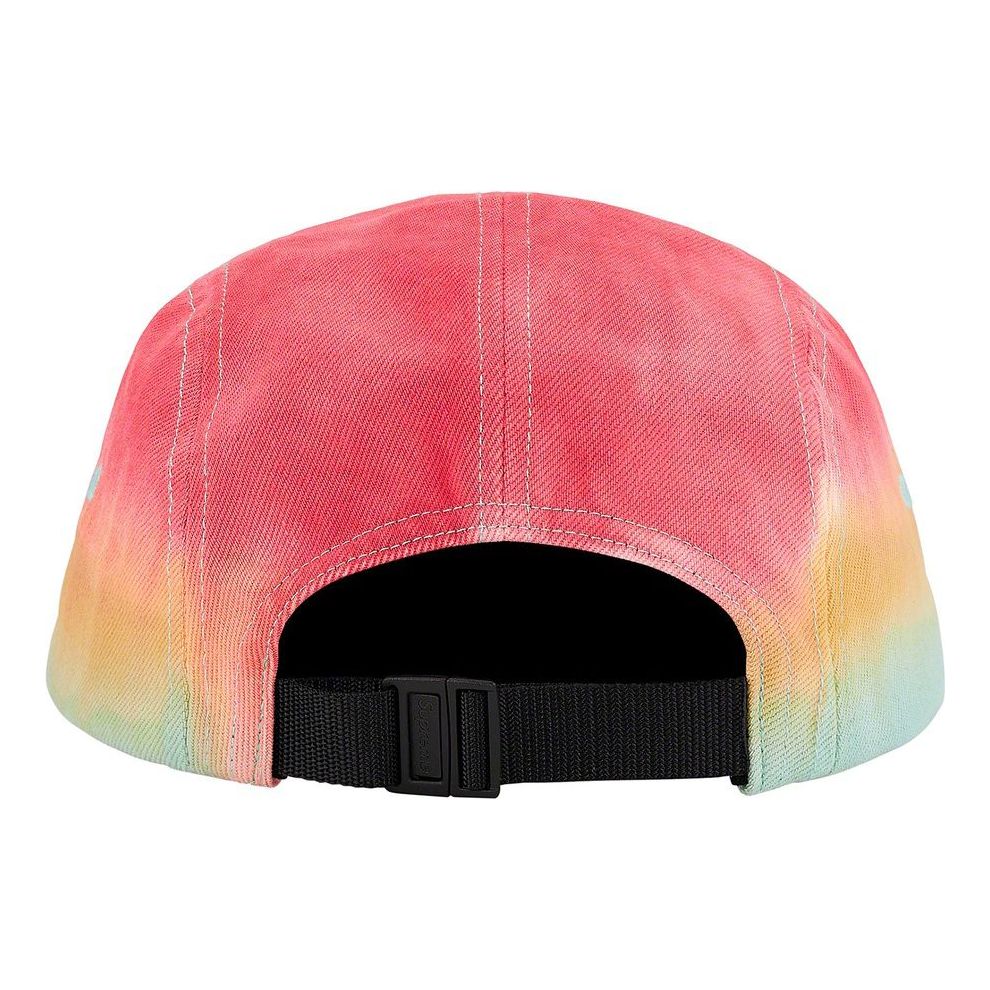 Supreme Embossed Denim Camp Cap 'Blue Orange Red' SUP-SS20-755