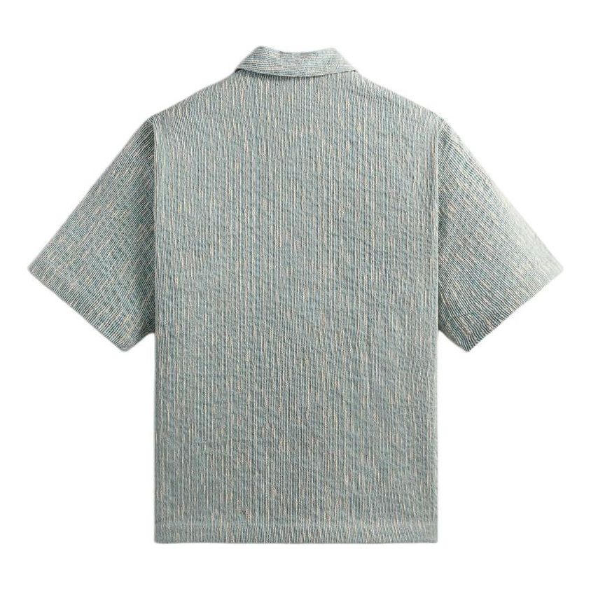 KITH SS24 Slub Boucle Reade Shirt 'Glaze' KHM031817-5016