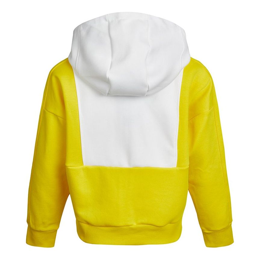 (WMNS) adidas Street Jacket Asia Sizing 'Yellow White' GP0690