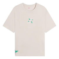 Li-Ning Graphic T-shirt 'Oatmeal' AHSSB23-1