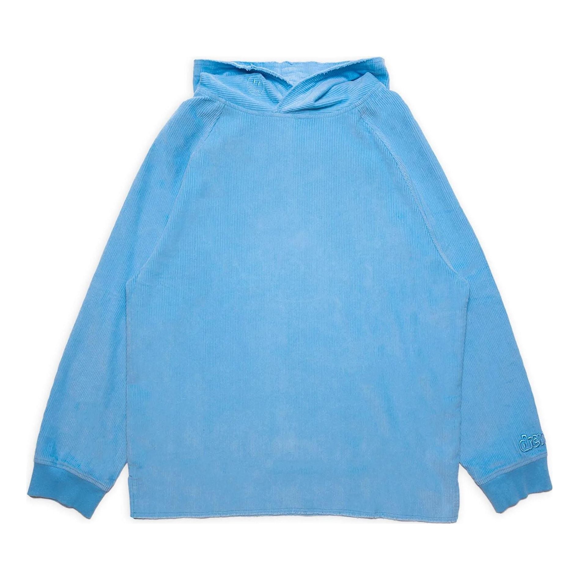 Drew House Corduroy Hoodie 'Pacific Blue' DR-SS22-402