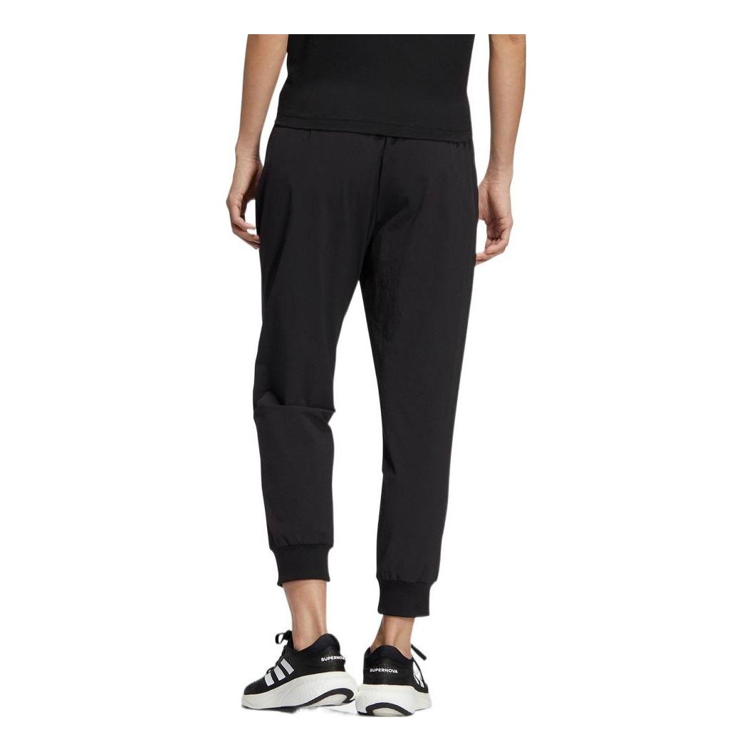 (WMNS) adidas Must Have 7/8 Woven Pants Asia Sizing 'Black' HM7080