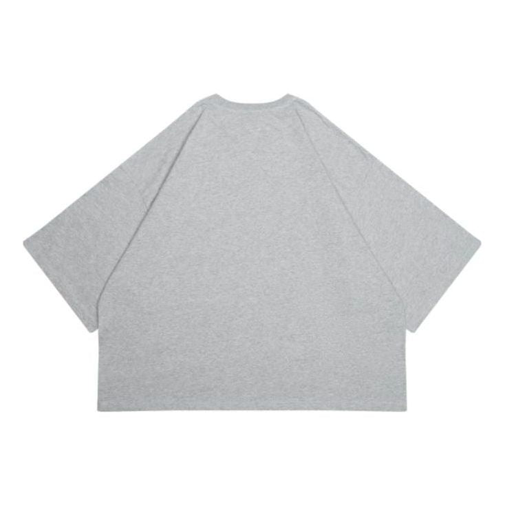 Drew House Boxy T-shirt 'Heather Grey' DR-FW22-262